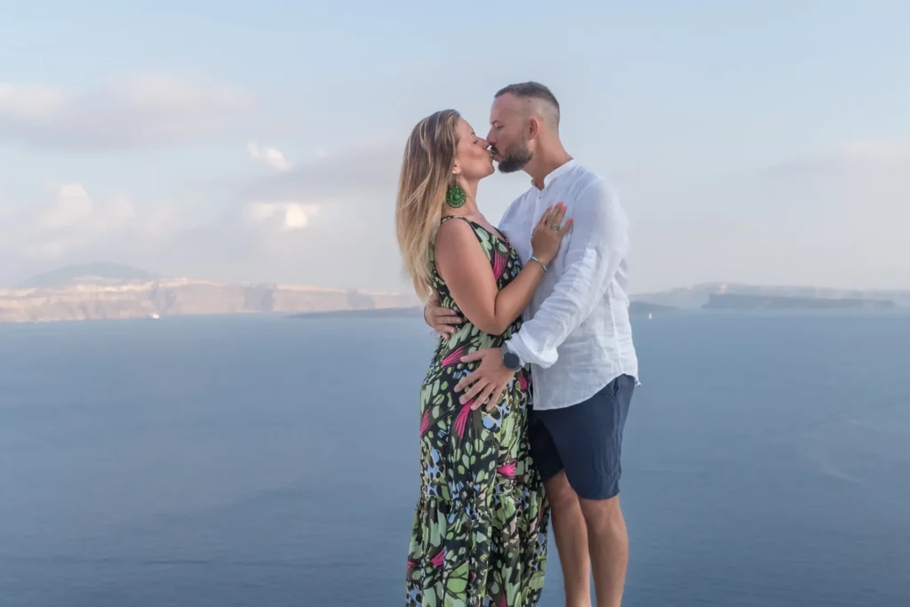 a proposal in the blue